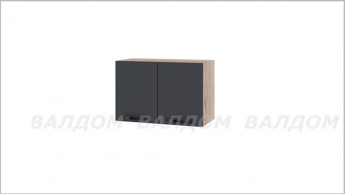 Горен шкаф 60 см, карбон мат-109